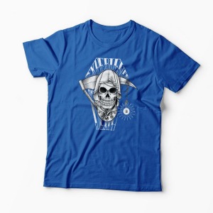 Tricou Experience Death - Bărbați-Albastru Regal
